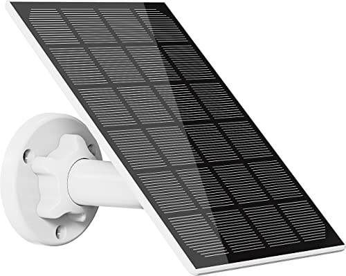 revolt Solarpanel Für Kamera: Universal-Solarpanel für Akku-IP-Kameras mit Micro-USB, 3W, 5V, IP65 (Solarzelle 5v, Solarpanel 5 Volt, Überwachungskamera mit Solar) von revolt