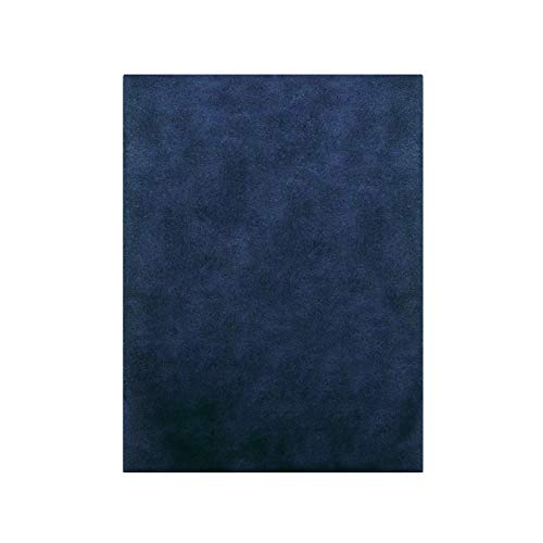 Realeather SS0811-2052 Veloursleder-Bettlaken, Leder, Cadet Blau, 8.5" x 11" von Realeather Crafts