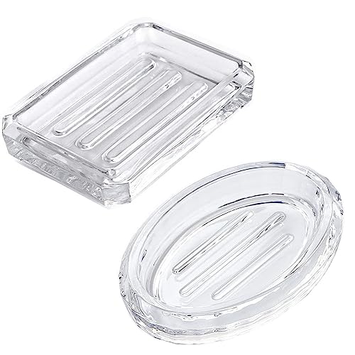 Seifenschale aus Glas für Badezimmer, Spüle, Küchenspüle, schwere Glasstange, Seifenschale, Seifenhalter, Schwammhalter für Badezimmer, Dusche, Arbeitsplatte, Wand, Küchenspüle, Aufbewahrungsbehälter, Seifenschale aus Glas für Badezimmer, Spüle, Küchenspüle, schwere Glasstange, Seifenschale, Seifenhalter, Schwammhalter für Badezimmer, Dusche, Arbeitsplatte, Wand, Küchenspüle, Aufbewahrungsbehälter, von realideas