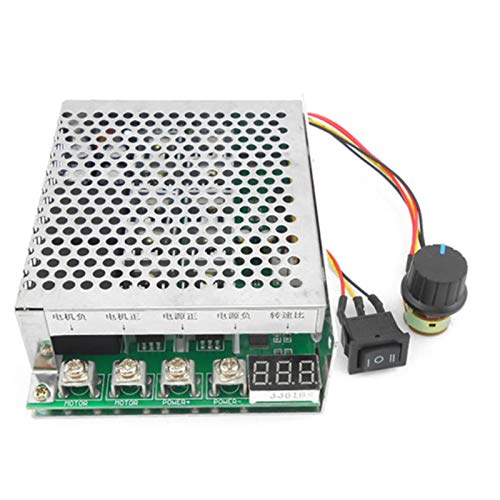 reamhome DC 10-55V 100A 3000W Motor Speed Controller Reversible PWM Control Forward and Reverse Controller reamhome DC 10-55V 100A 3000W Motor Speed Controller Reversible PWM Control Forward and Reverse Controller von reamhome