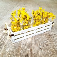 Altholz-Einmachglas-Mittelstück - Bauernhausvase, Pflanzgefäß-Tasche Altholz-Einmachglas-Mittelstück - Bauernhausvase, Pflanzgefäß-Tasche von reclaimedrecyclednyc