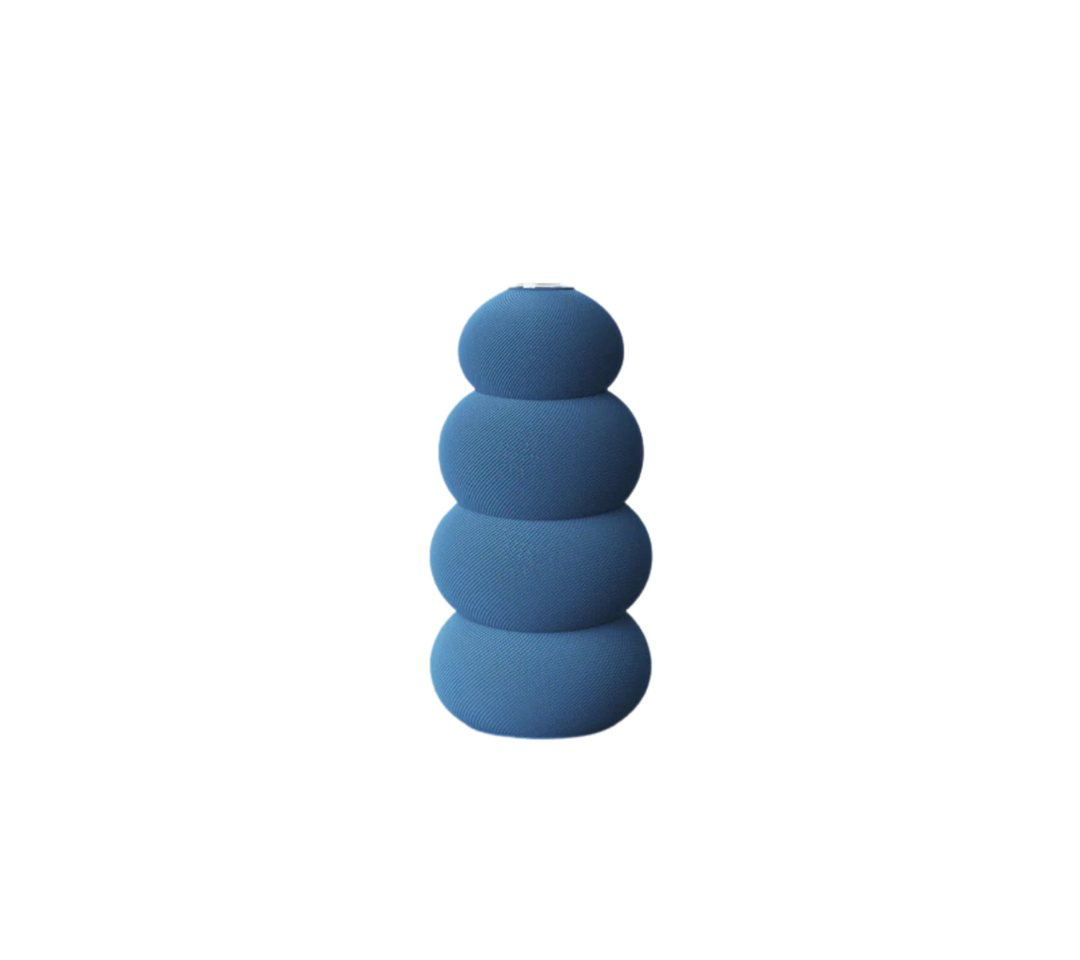 recozy Tischvase Peak Vase 22,5cm groß Dunkelblau recozy Tischvase Peak Vase 22,5cm groß Dunkelblau von recozy