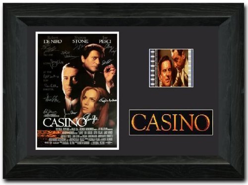 Casino 35 mm Film Cell Display tolle Neue gerahmt Collectible Robert De NIRO Joe Pesci von reelfilmcells
