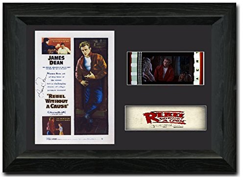 Rebel Without a Cause, Film Cell 35 mm Film-Motiv James Dean-Display mit Autogramm von reelfilmcells