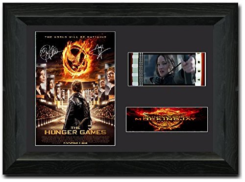 The Hunger Games: Mockingjay – Teil 1 35 mm Film Zelle Display aus unterzeichnet Jennifer Lawrence S1 von reelfilmcells