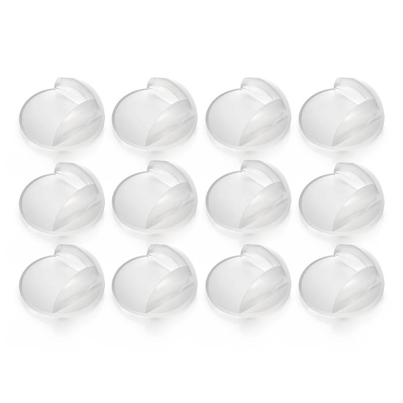 Reer Eckenschutz TPE PVC-Frei Vorteilspack 12 Stück Transparent von reer