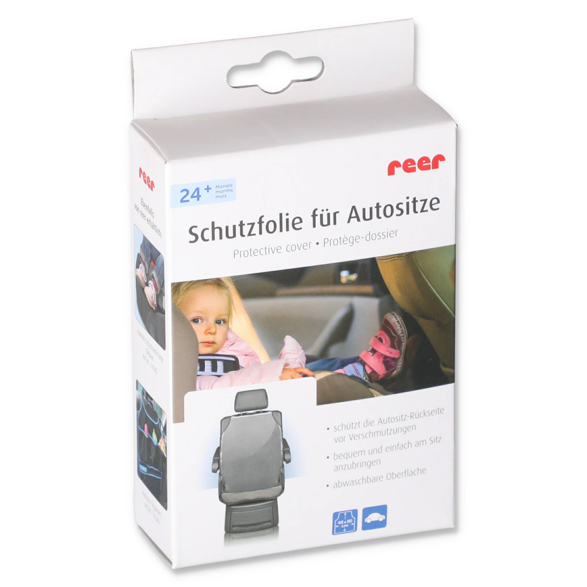 Reer Schutzfolie für Autositze transparent, 48 x 80 cm Reer Schutzfolie für Autositze transparent, 48 x 80 cm von reer