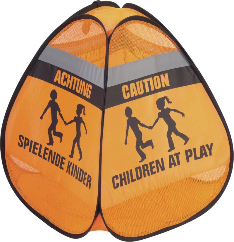 reer 3-D-Straßenwarnschild spielende Kinder von reer