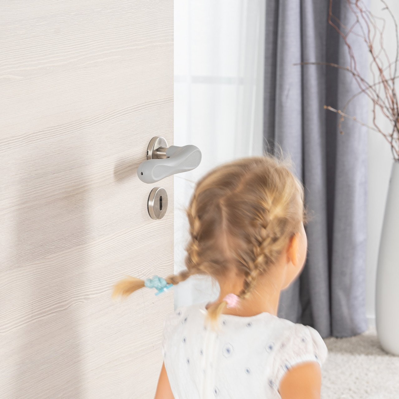 reer Türgriffschutz HandleGuard Silikon grau 4 Stück reer Türgriffschutz HandleGuard Silikon grau 4 Stück von reer