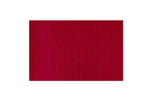 3M 3430 Engineer Grade Prismatic Reflexfolie - reflektierend RA1/C - selbstklebende Zuschnitte 297 x 210 mm (DIN A4) oder 420 x 297 mm (DIN A3) - (DIN A4, rot) von reflecto