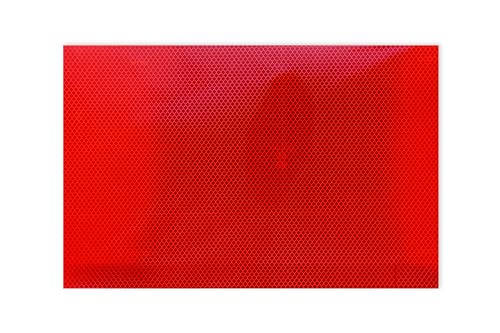 3M 4090 Diamond Grade - Reflexfolie RA3/C sehr stark reflektierend - selbstklebende Zuschnitte 297 x 210 mm (DIN A4) oder 420 x 297 mm (DIN A3) - (DIN A3, rot) von reflecto