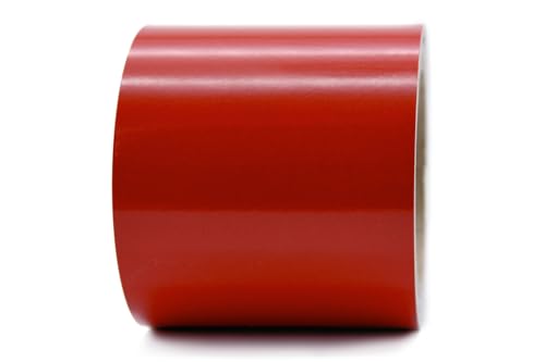 Orafol ORALITE 5710 Engineer Grade Premium Reflexband - reflektierendes Klebeband - RA1/A Reflektorband (100 mm Breite, rot, 5 m Länge) von reflecto