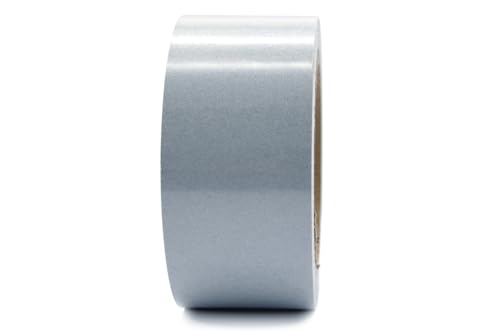 Orafol ORALITE 5710 Engineer Grade Premium Reflexband - reflektierendes Klebeband - RA1/A Reflektorband (50 mm Breite, weiß, 5 m Länge) von reflecto