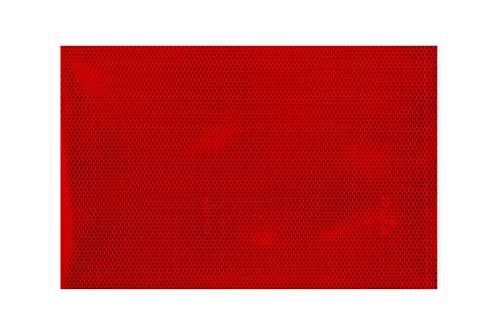 Orafol ORALITE 5910 High Intensity Prismatic Grade HIP - Reflexfolie RA2/C stark reflektierend - selbstklebende Zuschnitte 297 x 210 mm (DIN A4) oder 420 x 297 mm (DIN A3) (A3, rot) von reflecto