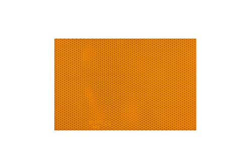 Orafol ORALITE 5910 High Intensity Prismatic Grade HIP - Reflexfolie RA2/C stark reflektierend - selbstklebende Zuschnitte 297 x 210 mm (DIN A4) oder 420 x 297 mm (DIN A3) (A4, fluor-gelb) von reflecto