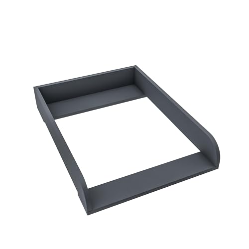 regalik Wickelaufsatz für Hemnes von IKEA, Wickeltischaufsatz für 50 cm Kommoden, Abnehmbar Wickelkommode aufsatz, Abgerundeten Frontplatten, Graphit, 72cm x 54cm regalik Wickelaufsatz für Hemnes von IKEA, Wickeltischaufsatz für 50 cm Kommoden, Abnehmbar Wickelkommode aufsatz, Abgerundeten Frontplatten, Graphit, 72cm x 54cm von regalik