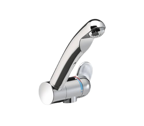 Reich Style 3005 Mischbatterie (gebogener Auslauf), Armaturen, Grau von reich