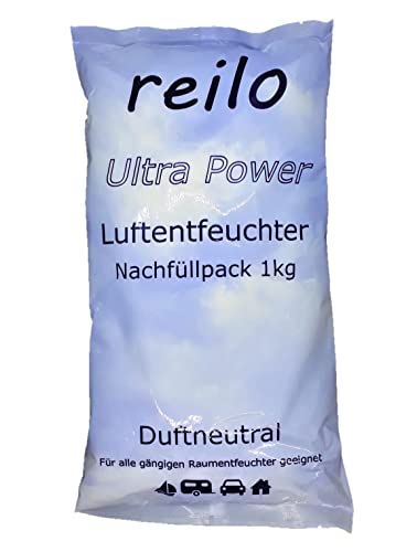 30x 1kg Ultra Power Luftentfeuchter Granulat (Calciumchlorid) im Vliesbeutel für Raumentfeuchter - zum attraktiven Staffelpreis von reilo