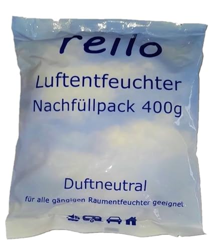 36x 400g reilo Raum- Luftentfeuchter Granulat im Vliesbeutel - Nachfüllpack von reilo