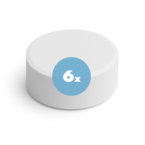 reilo 6x 450g Luftentfeuchter TAB, mit Calciumchlorid, Raumluftentfeuchter, Nachfüllpacks für Entfeuchterboxen 400 bis 1200 g, Lufttrockner für Wohnräume, Schlafzimmer, Keller von reilo