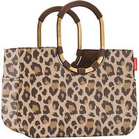 reisenthel® Einkaufskorb loopshopper L frame LEO MACCHIATO Kunstfaser leo macchiato von reisenthel®