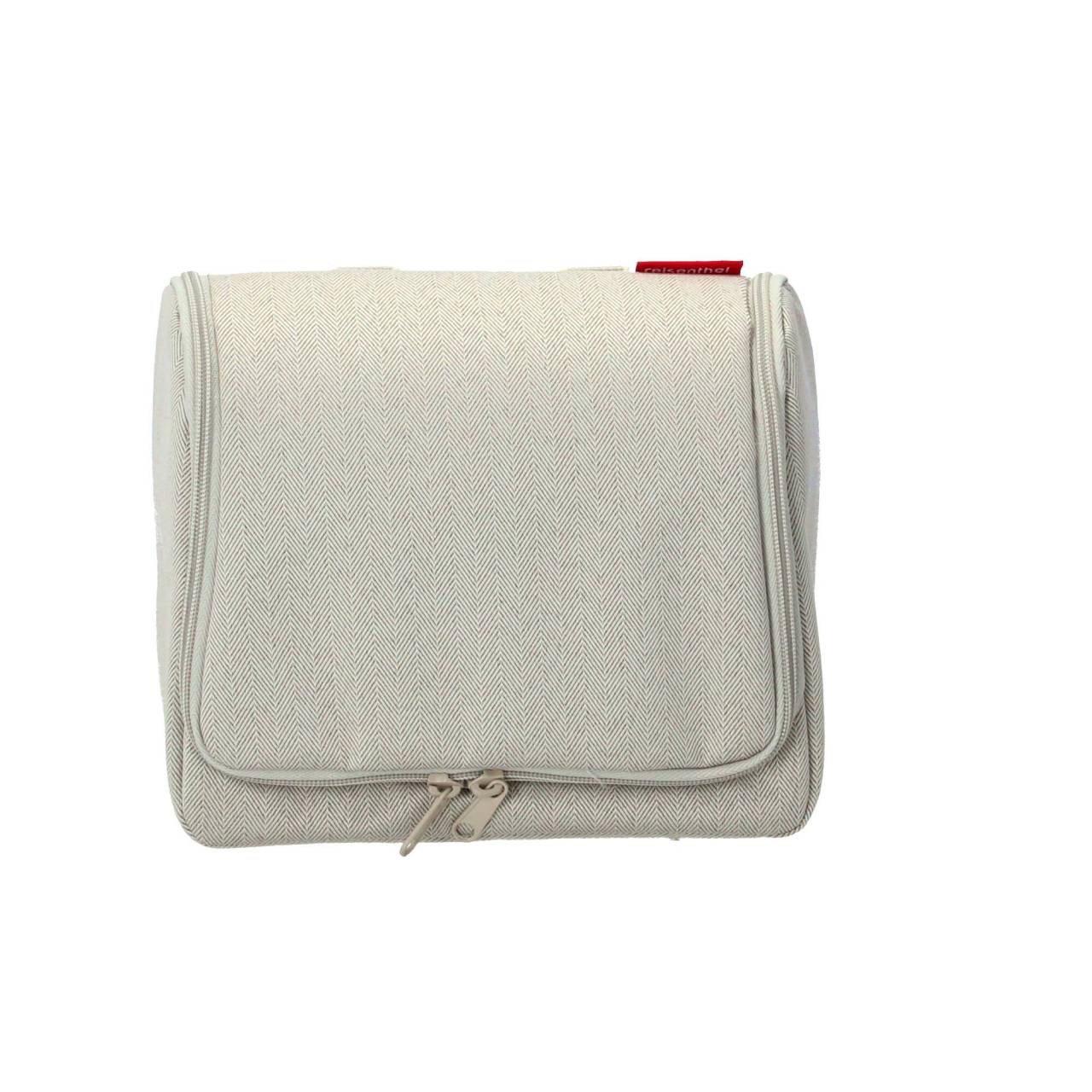 reisenthel Kulturbeutel toiletbag XL Herringbone Sand WO6049 von reisenthel