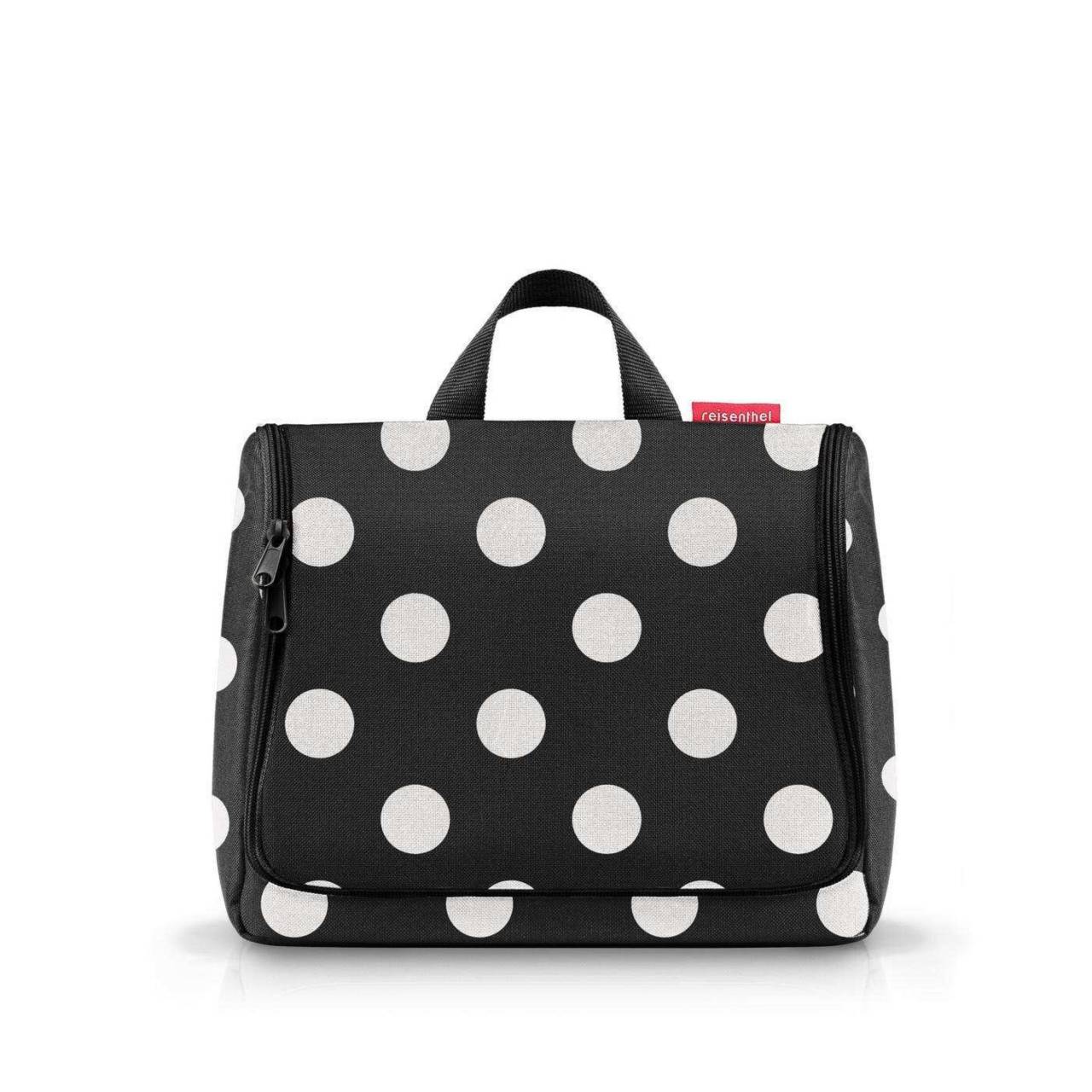 reisenthel Kulturbeutel toiletbag XL dots white punkte WO7073 von reisenthel