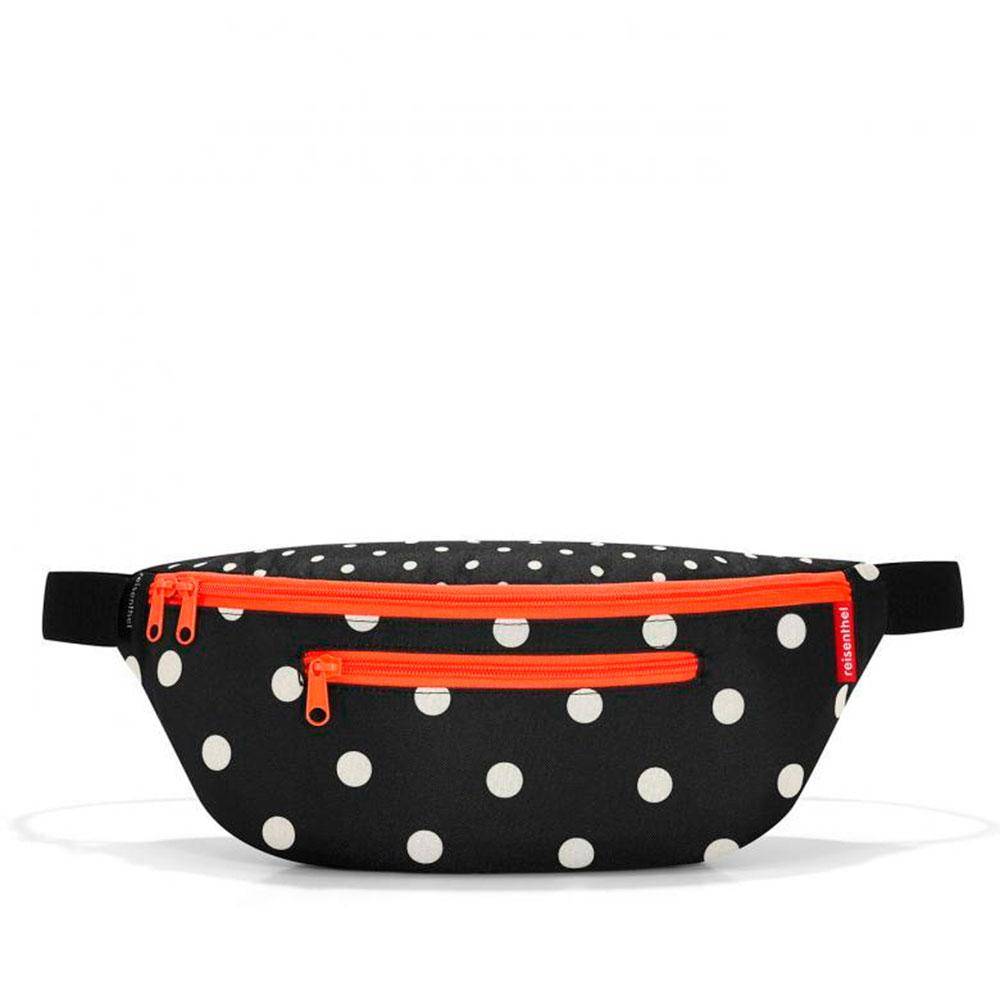 reisenthel beltbag M mixed dots Bauchtasche schwarz weiß Punkte von reisenthel