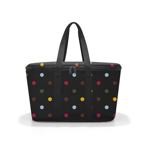 reisenthel coolerbag in Dots – Kühltasche aus hochwertigem Polyestergewebe – Ideal für das Picknick, den Einkauf und unterwegs von reisenthel