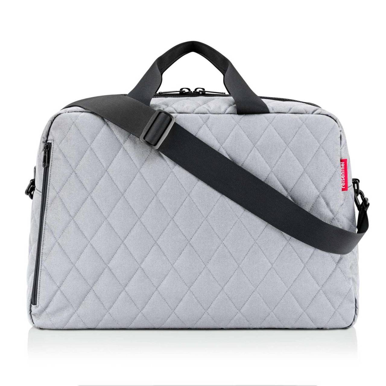 reisenthel duffelbag M Reisetasche rhombus light grau BG7060 von reisenthel