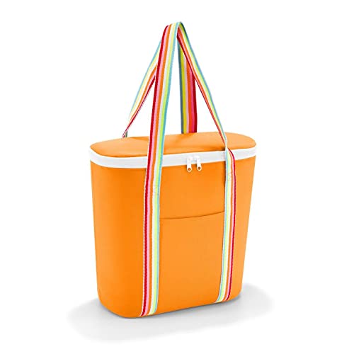 reisenthel thermoshopper Kühltasche für den Einkauf oder das Picknick mit 2 Trageriemen Aus wasserabweisendem Material, Farbe:pop Mandarin von reisenthel