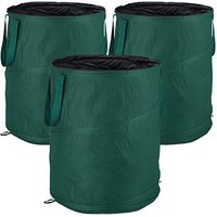 relaxdays Gartenabfallsäcke 160,0 l grün, 3 St. von RELAXDAYS