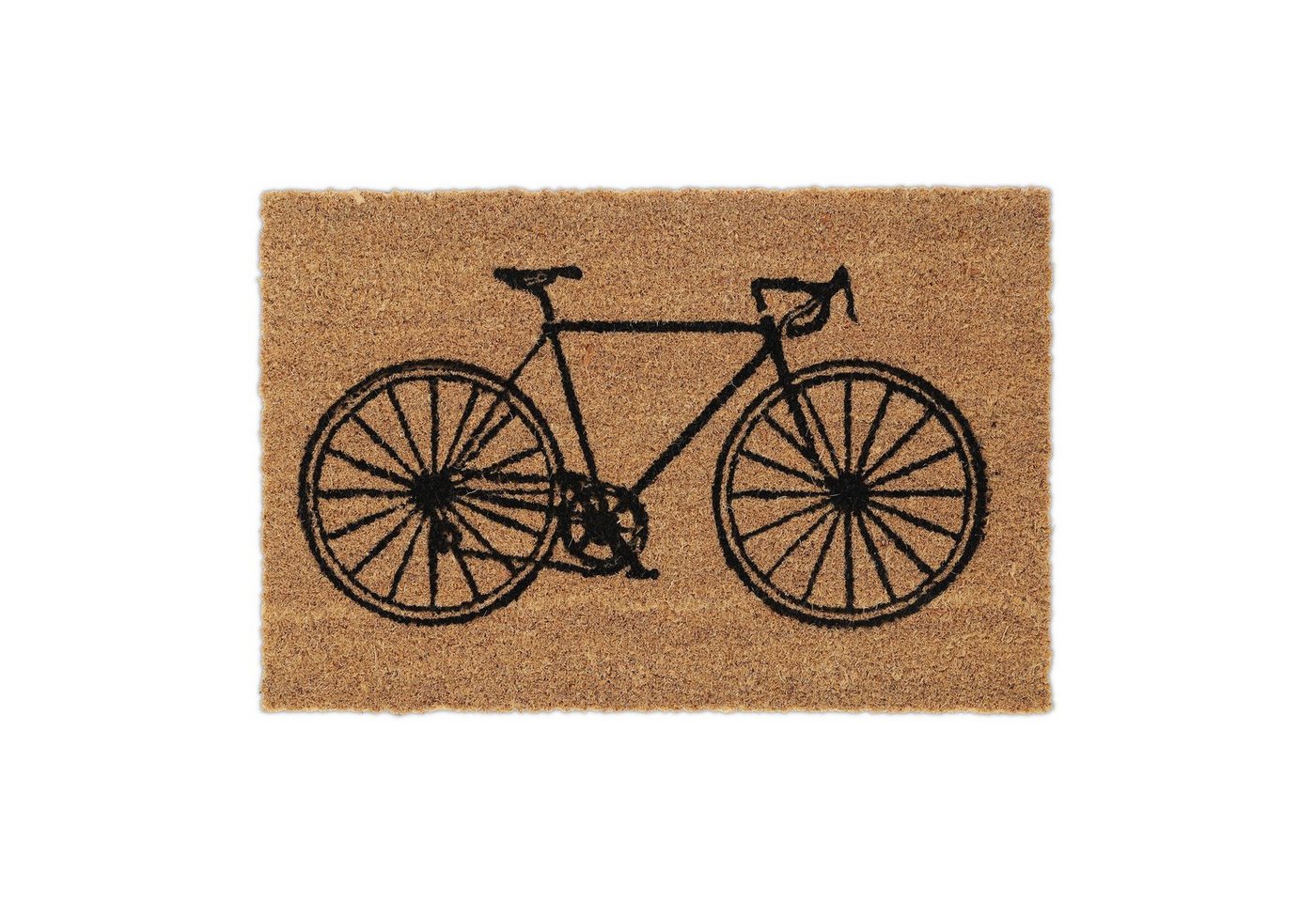 relaxdays Fußmatte Fahrrad 40 x 60 cm, Höhe: 15 mm relaxdays Fußmatte Fahrrad 40 x 60 cm, Höhe: 15 mm von relaxdays