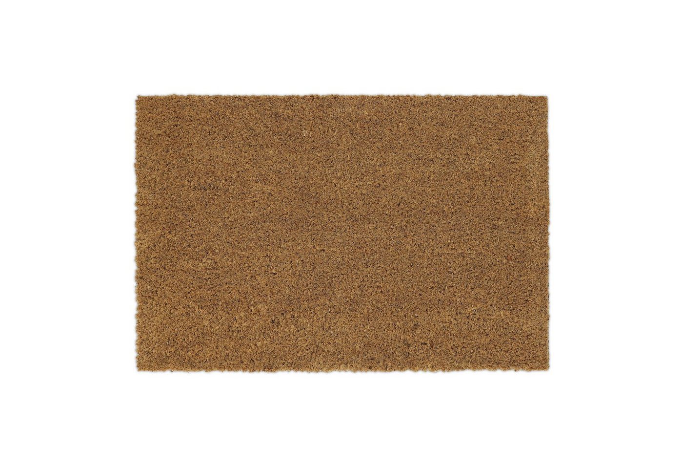relaxdays Fußmatte Kokos 60x40 cm, Höhe: 15 mm von relaxdays