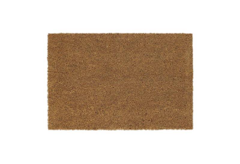 relaxdays Fußmatte Kokos 60x40 cm, Höhe: 15 mm von relaxdays