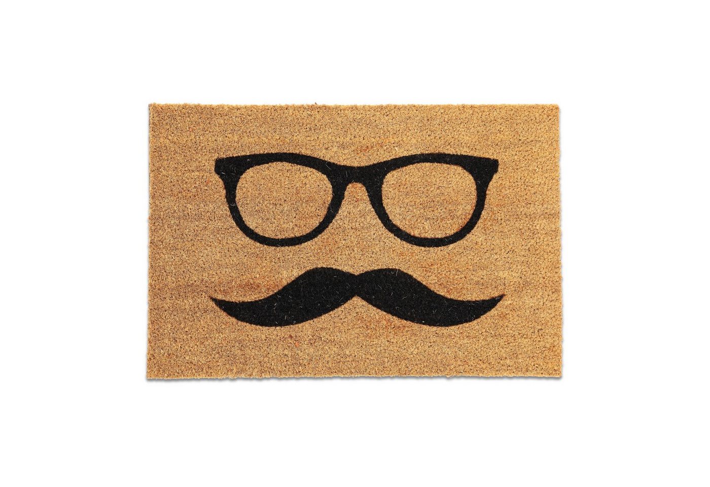 relaxdays Fußmatte Kokos Fußmatte "Moustache", Höhe: 15 mm relaxdays Fußmatte Kokos Fußmatte "Moustache", Höhe: 15 mm von relaxdays