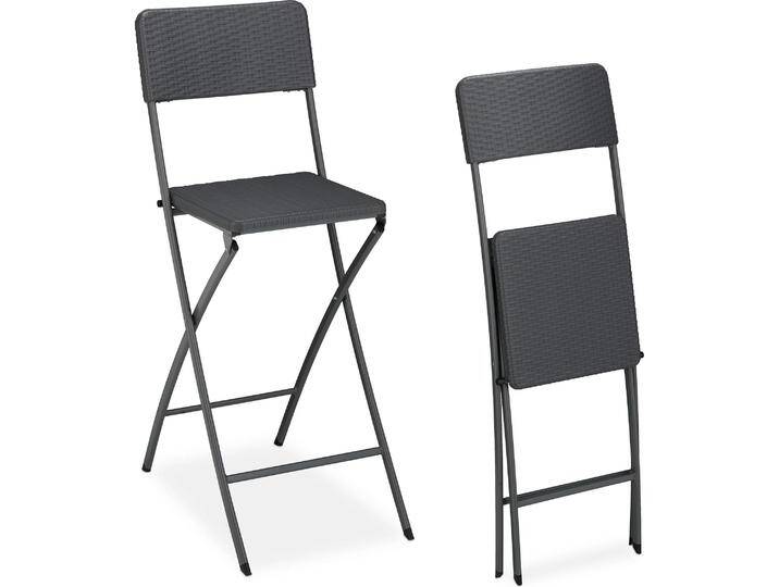 Relaxdays, Barhocker, 2x Barhocker von relaxdays