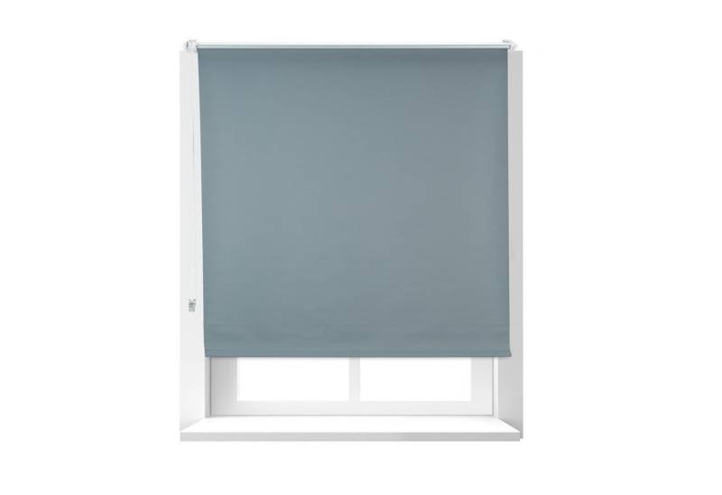 Verdunklungsrollo 3 Verdunkelungsrollo grau 60-120,120x160, relaxdays von relaxdays