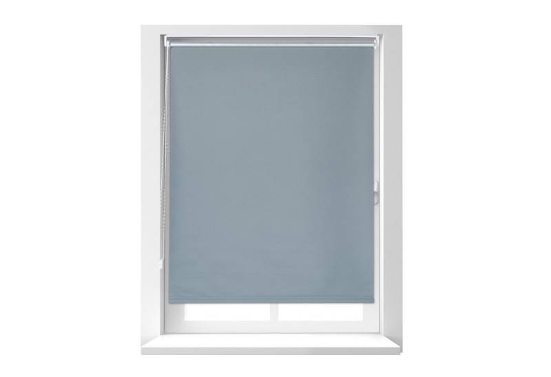 Verdunklungsrollo Graues Thermorollo 160 cm lang, relaxdays, 100x160cm von relaxdays