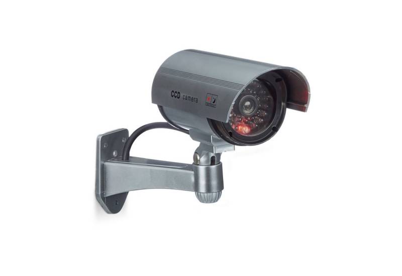 relaxdays Überwachungskamera Attrappe 2 x Dummy Kamera von relaxdays