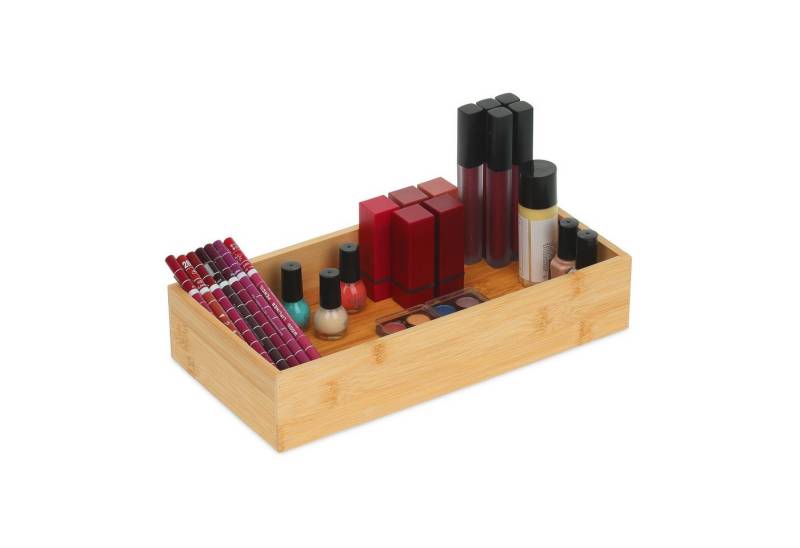 relaxdays Aufbewahrungsbox Ordnungsbox Bambus von relaxdays