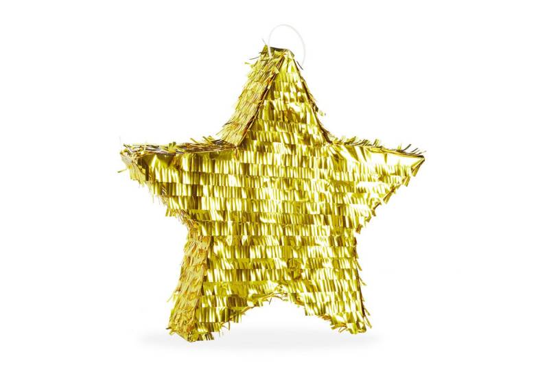 relaxdays Pinata Stern gold von relaxdays