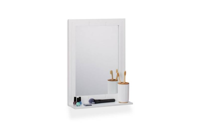 relaxdays Badspiegel mit Ablage von relaxdays