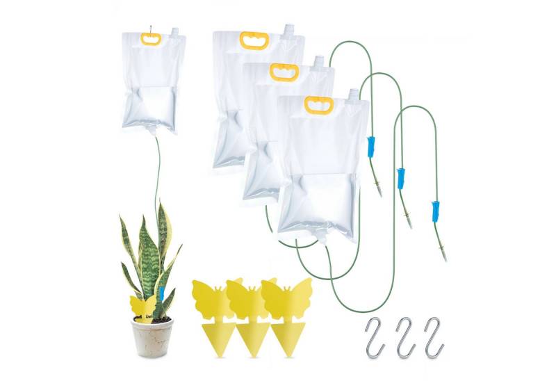 relaxdays Bewässerungssystem 4 Tropfbewässerungsbeutel u. Gelbsticker relaxdays Bewässerungssystem 4 Tropfbewässerungsbeutel u. Gelbsticker von relaxdays