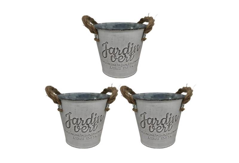 relaxdays Blumentopf 3er Set Übertöpfe (3 St) von relaxdays