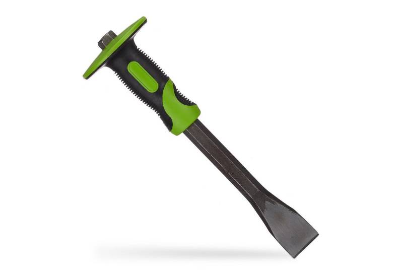 relaxdays Bohr-Meißel-Set 2 x Flachmeißel mit Handschutz von relaxdays