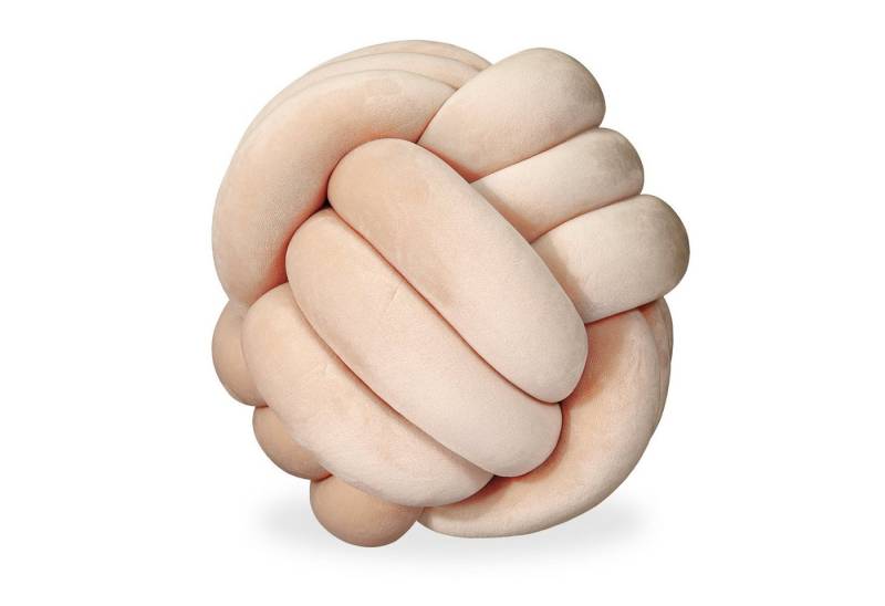 relaxdays Dekokissen Knotenkissen, Khaki relaxdays Dekokissen Knotenkissen, Khaki von relaxdays