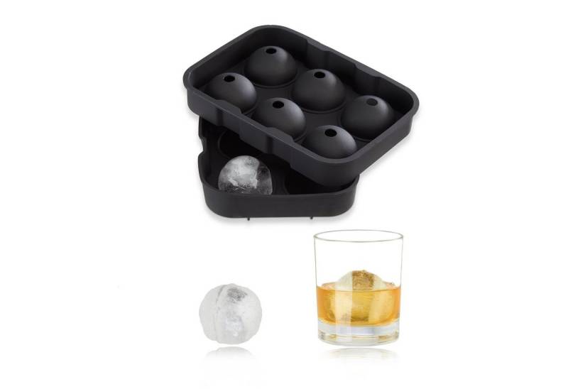 relaxdays Eisform Eiskugelform Silikon von relaxdays