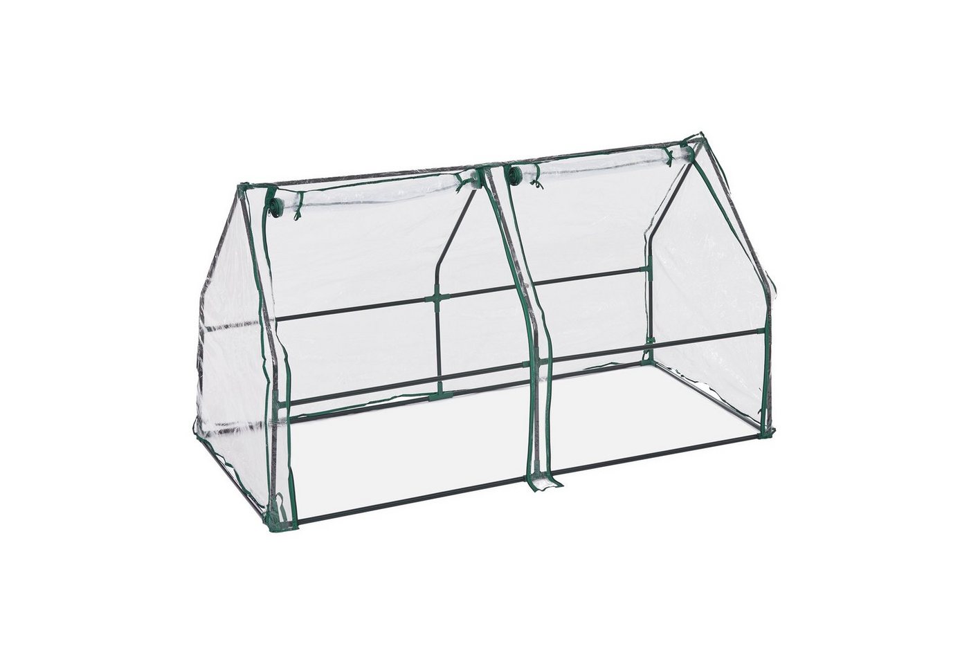 relaxdays Frühbeet Folienfrühbeet PVC mit 2 Türen relaxdays Frühbeet Folienfrühbeet PVC mit 2 Türen von relaxdays