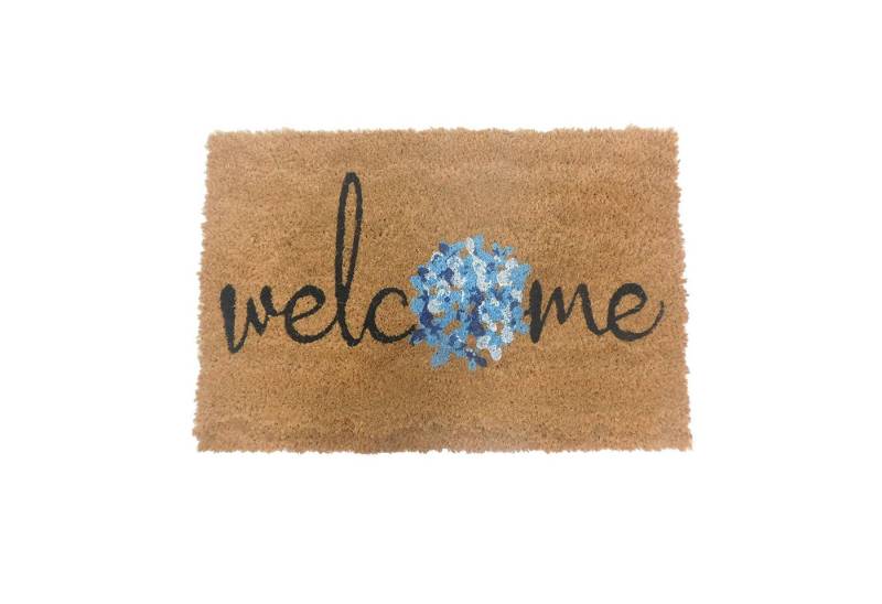relaxdays Fußmatte Kokos Fußmatte Begrüßung, rechteckig, Höhe: 15 mm, E relaxdays Fußmatte Kokos Fußmatte Begrüßung, rechteckig, Höhe: 15 mm, E von relaxdays